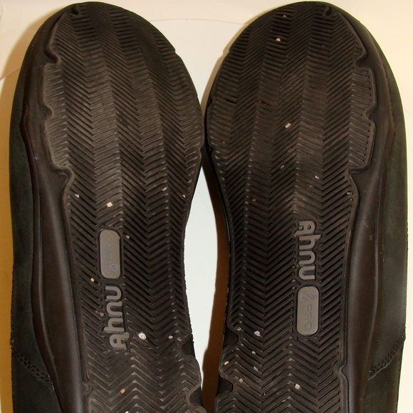 AHNU PRO Mens Black Leather Loafers Shoes Size 13M main image 7